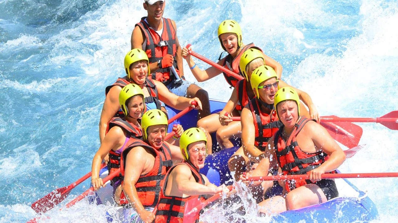 Alanya : ( 3 in 1 ) Combo Rafting : Quad | Jeep | Zipline